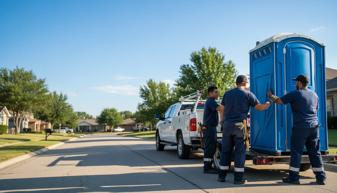 Portable Toilet Rental in Eldorado, OK near me